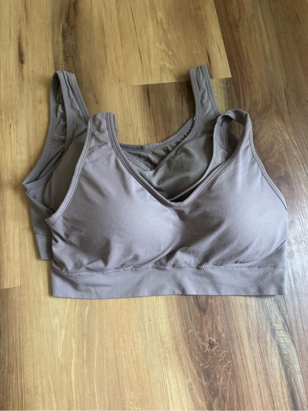 2 Jockey Taupe Wireless Seamless Bralette